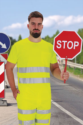 T-shirt ad Alta Visibilitá