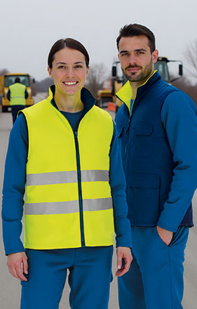 Gilet reversibile Alta Visibilitá