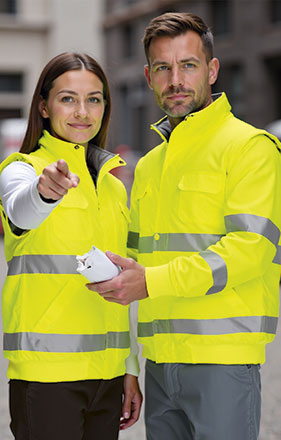 Giacca con maniche staccabili