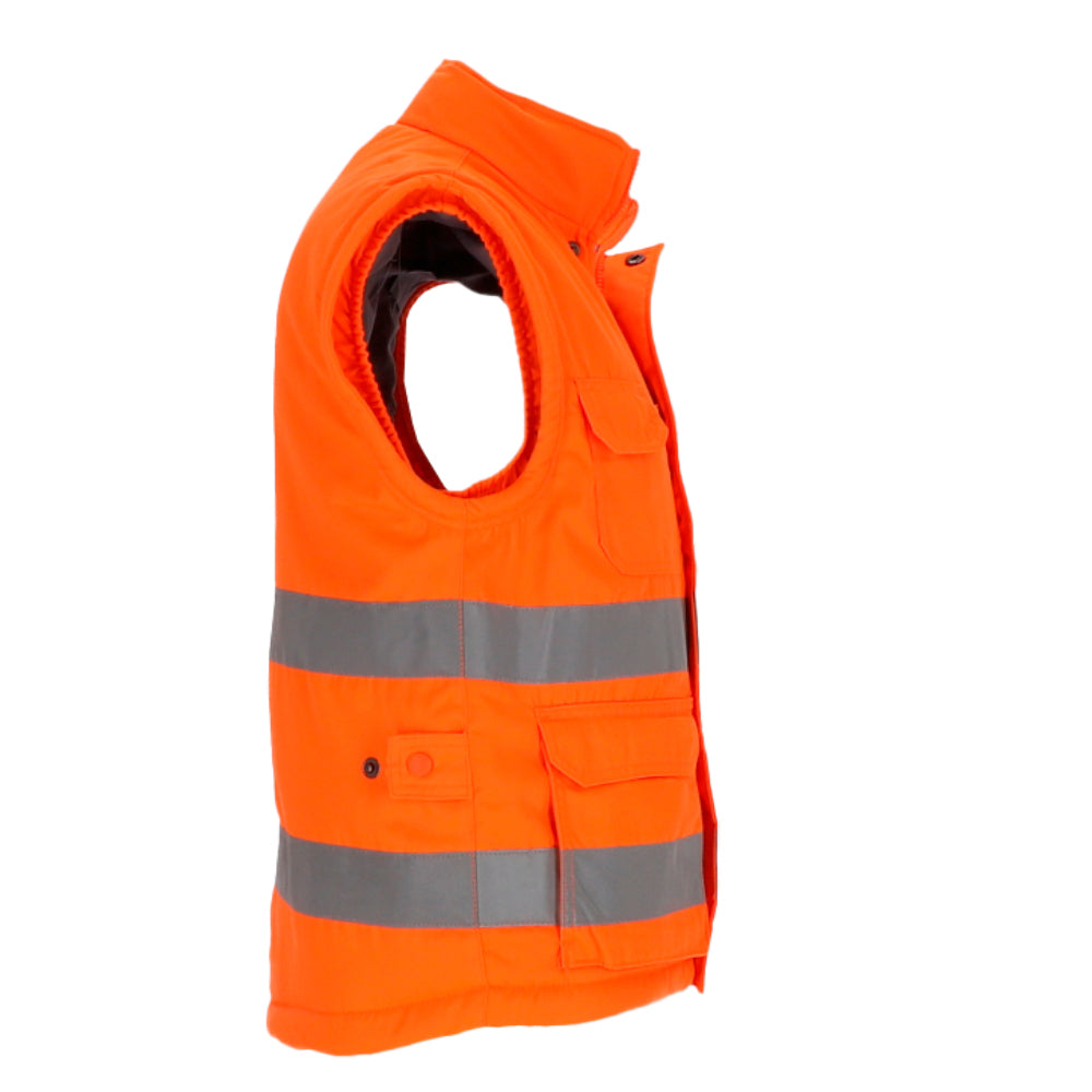 Gilet imbottito ad Alta Visibilitá.